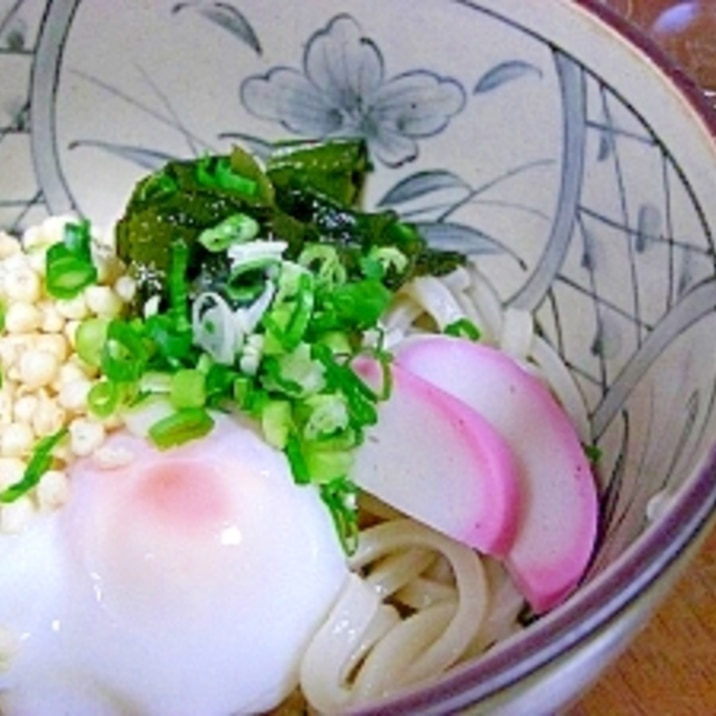 コロうどん(冷やしうどん)